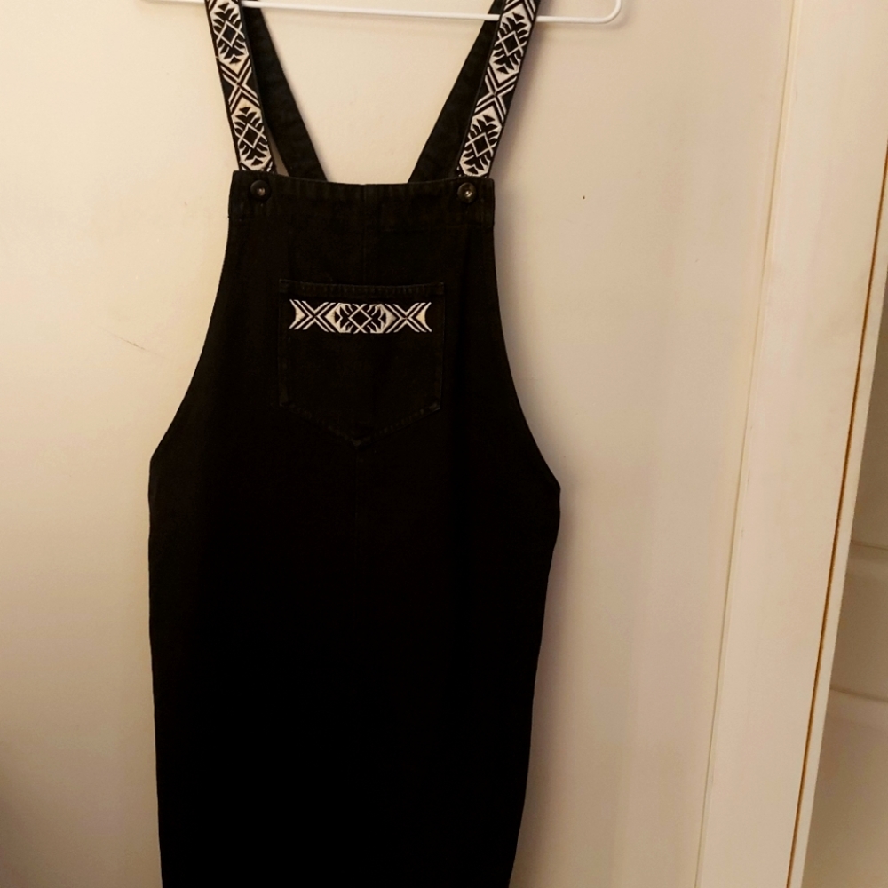 Twik Denim Romper Dress
